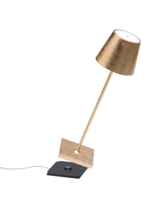 TAFELLAMP LED 38.0CM POLDINA GOLD * 